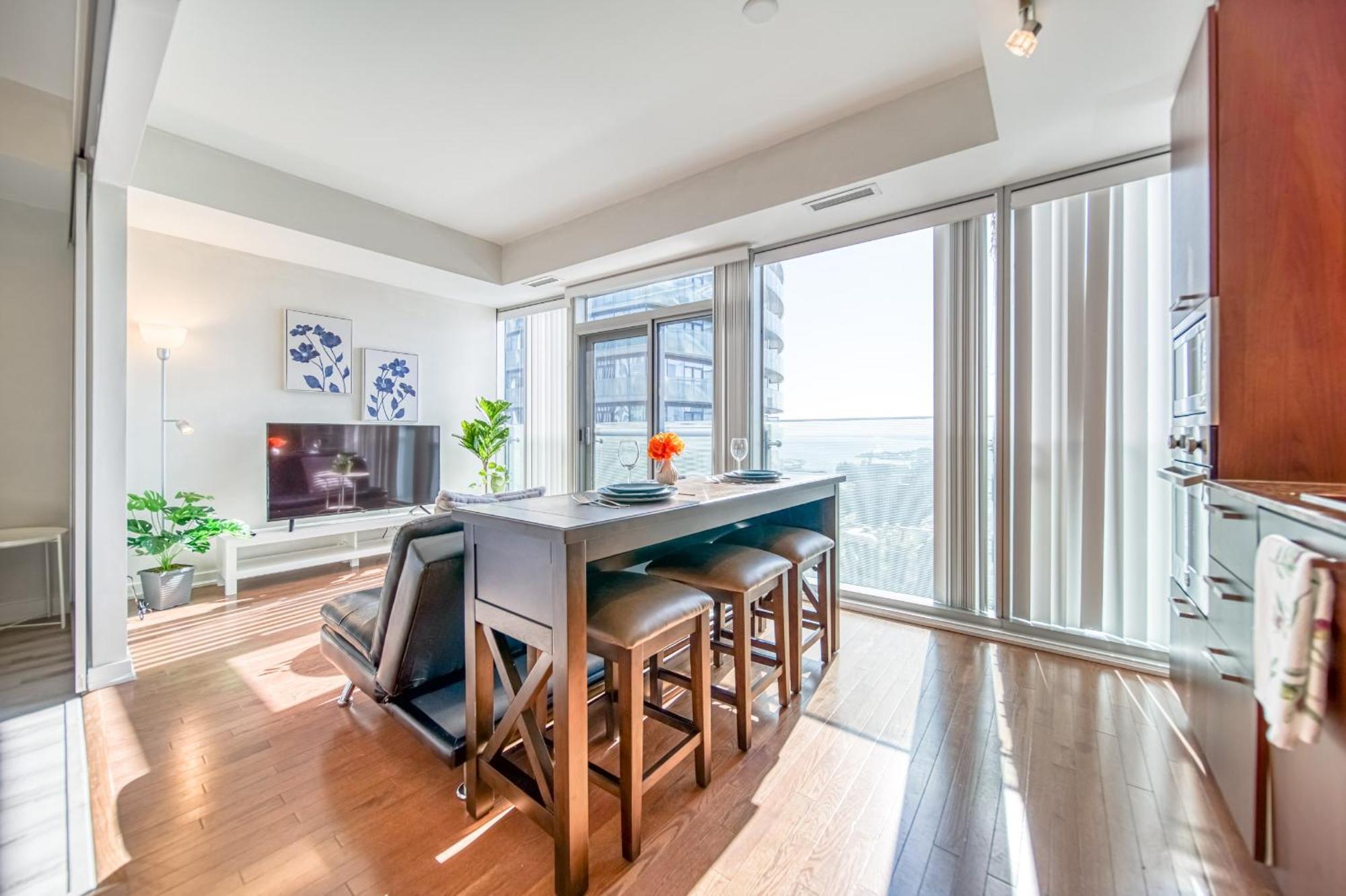 Skytree - Modern Rusty Condo Close To Union Station In Heart Of Downtown Торонто Стая снимка