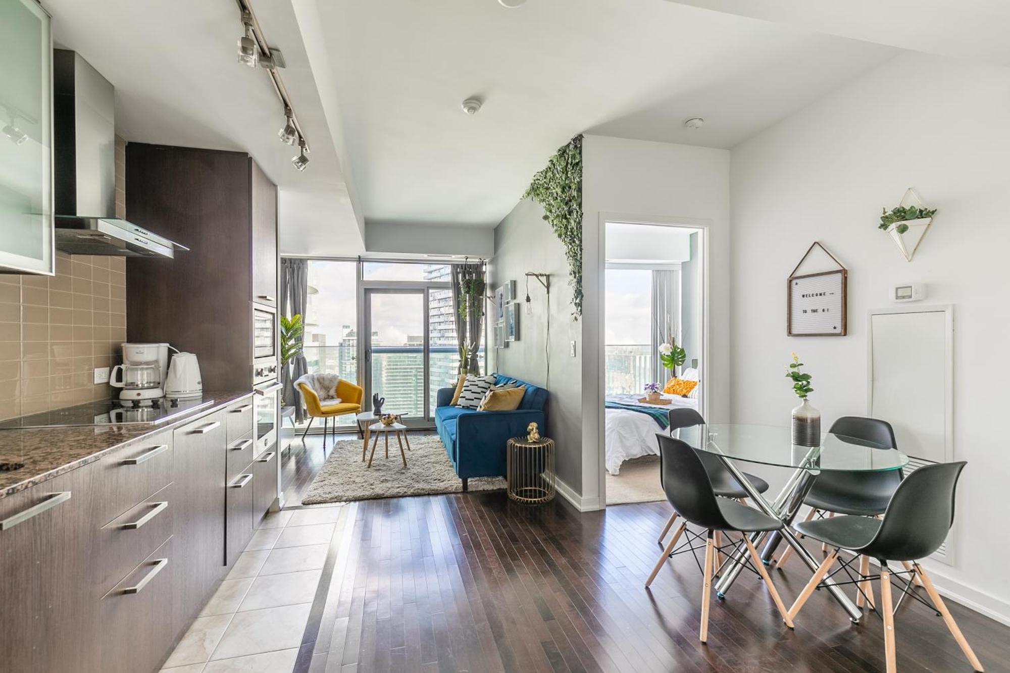 Skytree - Modern Rusty Condo Close To Union Station In Heart Of Downtown Торонто Стая снимка